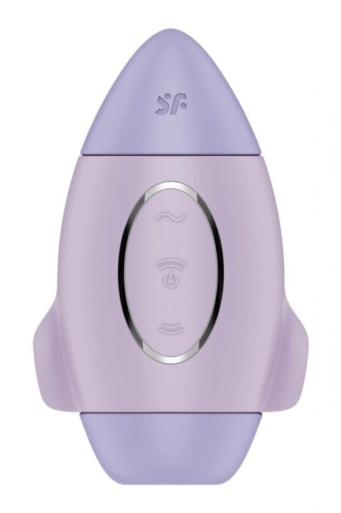 Satisfyer Mission Control violet - bezdotykowy masażer łechtaczki