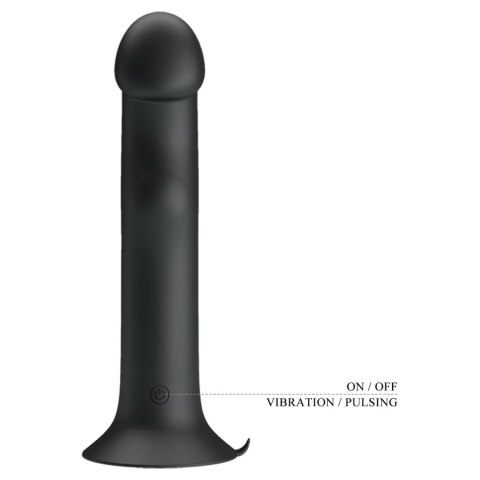 PRETTY LOVE - Murray BLACK, 12 vibration functions 12 pulse wave settings Suction base - Wibrator analny