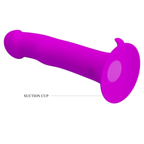 PRETTY LOVE - Murray PURPLE, 12 vibration functions 12 pulse wave settings Suction base - Wibrator analny