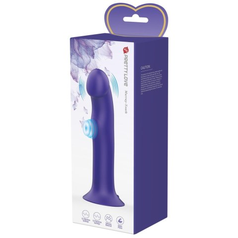 PRETTY LOVE - Murray - Youth, 12 pulse wave settings 12 vibration functions Suction base - Wibrator analny