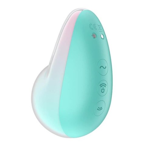 Satisfyer Pixie Dust mint/pink - bezdotykowy masażer łechtaczki