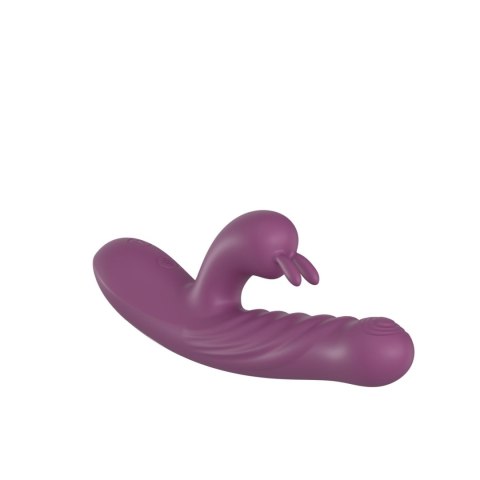 Rabbit vibrator PURPLE - Wibrator króliczek