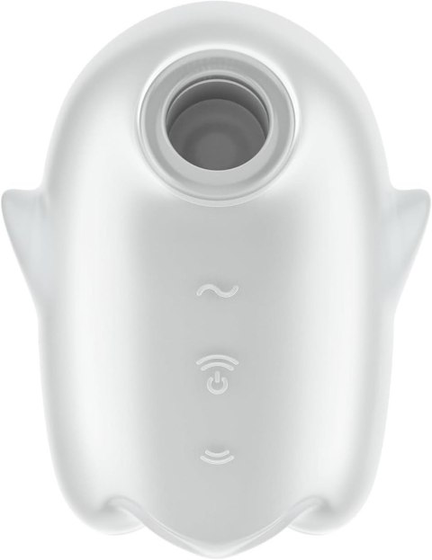 Satisfyer Glowing Ghost White - bezdotykowy masażer łechtaczki