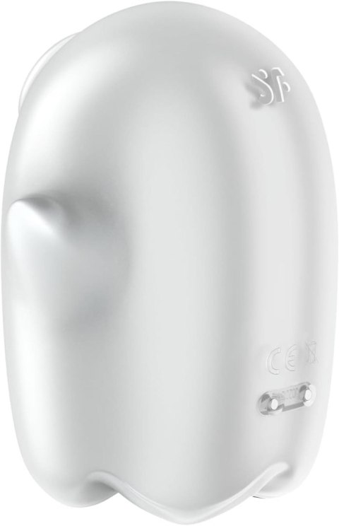 Satisfyer Glowing Ghost White - bezdotykowy masażer łechtaczki