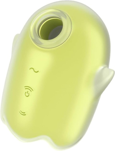 Satisfyer Glowing Ghost Yellow - bezdotykowy masażer łechtaczki