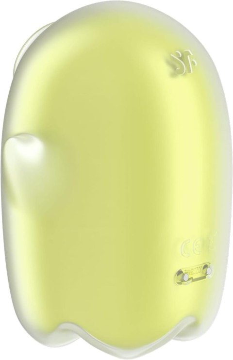 Satisfyer Glowing Ghost Yellow - bezdotykowy masażer łechtaczki