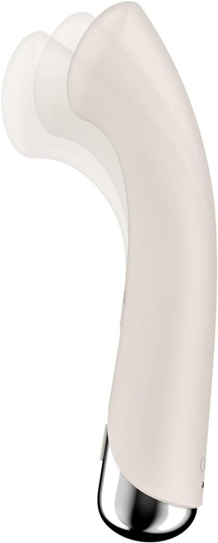 Satisfyer Spinning G-Spot 1 Beige - wibrator punktu G