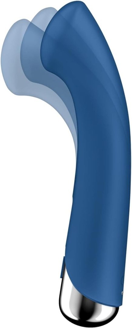 Satisfyer Spinning G-Spot 1 Blue - wibrator punktu G