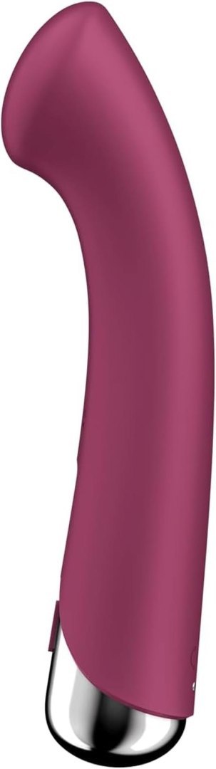 Satisfyer Spinning G-Spot 1 Red - wibrator punktu G