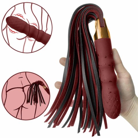 Virbating flogger - Wibrator analny