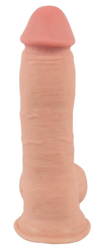 NS Dildo with movable skin 20 - Realistyczne dildo na przyssawce