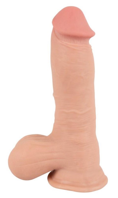 NS Dildo with movable skin 20 - Realistyczne dildo na przyssawce