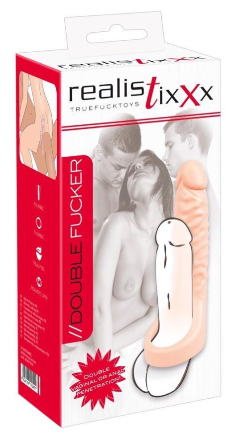 Realistixxx Double Fucker - pierścień erekcyjny