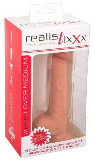 Realistixxx Real Lover Medium - Realistyczne dildo z przyssawką