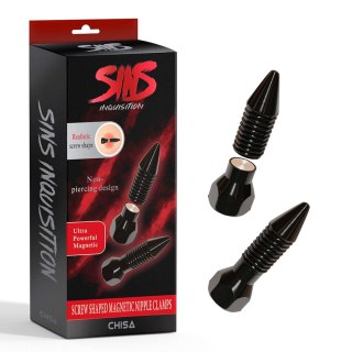 Screw Shaped Magnetic Nipple Clamps - Zaciski do sutków