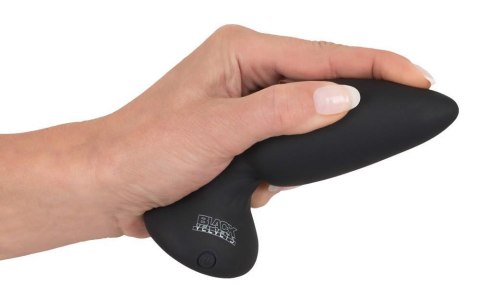 Black Velvets RC Vibrating Plu - WIbrujący korek analny na pilota