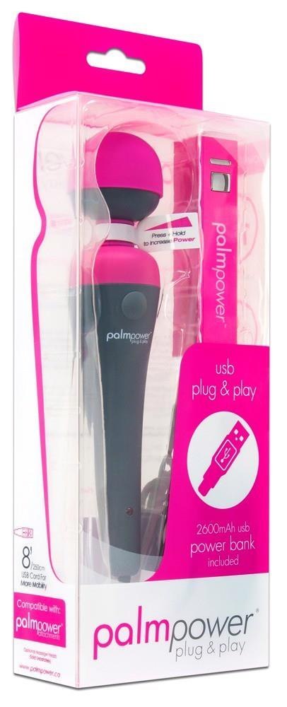 Palm Power Plug & Play - wibrator Wand