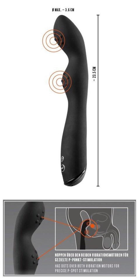 Rebel P-Spot Vibrator - wibrator punktu P