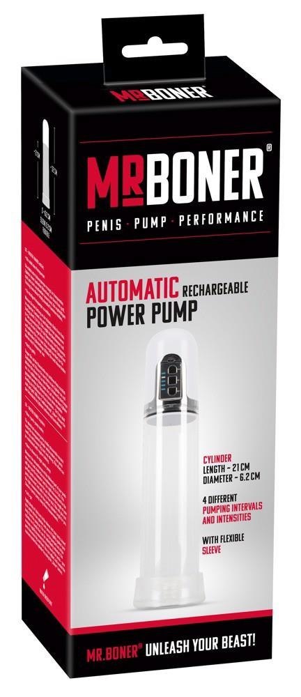 Rechargeable Pump - Automatyczna pompka powiekszająca penisa