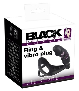 Vibrating Silicone Plug - Wibrujący korek analny