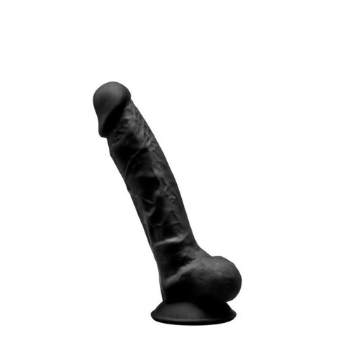 S.D Model 1 ( 7"" ) - Czarne dildo z przyssawką