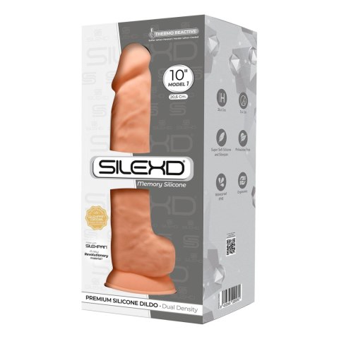 Dildo-SD.Model 1 ( 10"" ) Flesh BOX - Realistyczne dildo cyberskóra