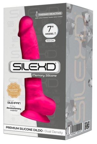 SD.Model 1 (7"") PINK BOX - Realistyczne dildo z przyssawką - Dildo na przyssawce