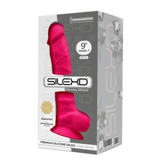 SD.Model 1 ( 9"" ) Pink - Różowe dildo na przyssawce