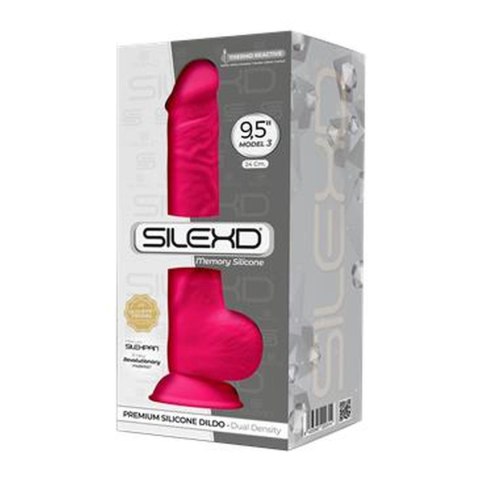 SD.Model 3 ( 9,5"" ) Pink - Realistyczne dildo