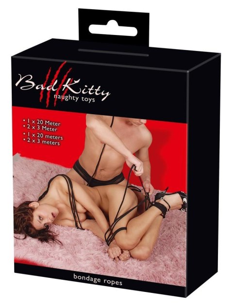 Bondage Ropes black