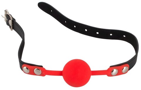 Red Gag silicone - Knebel z kulką