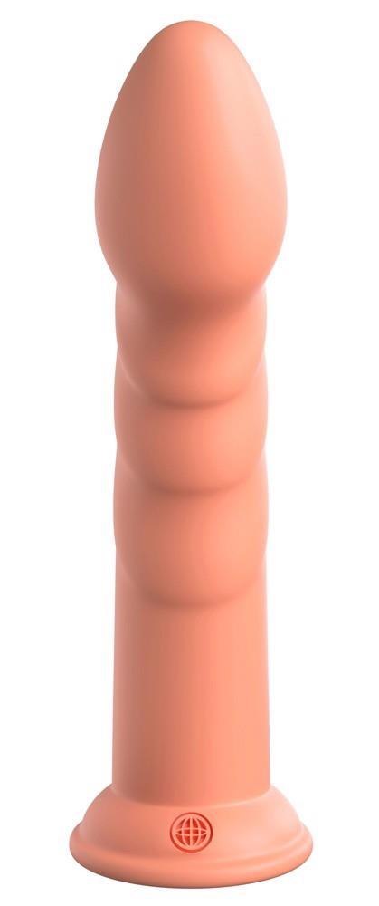 DP Super Eight Peach 8 inch - Realistyczne dildo na przyssawce