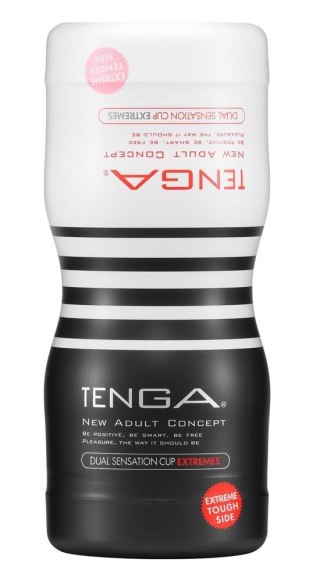 Tenga Dual Sensation Cup Extremes - jednorazowy masturbator