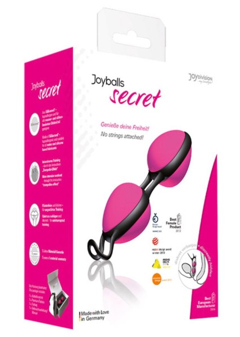 Joyballs secret, pink-black - kulki gejszy