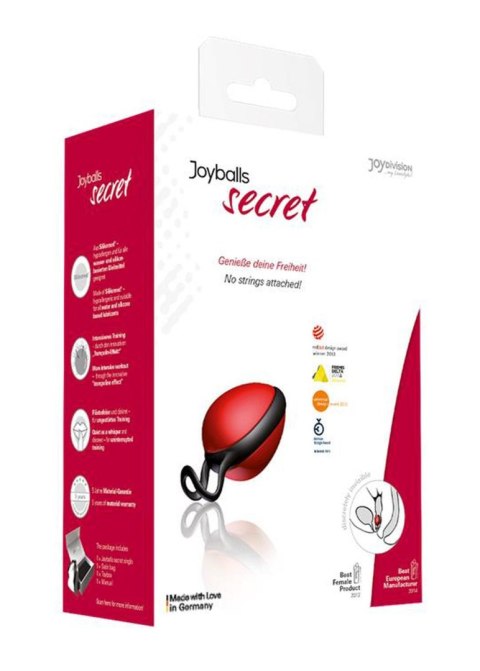 Joyballs secret single, red-black - kulki gejszy