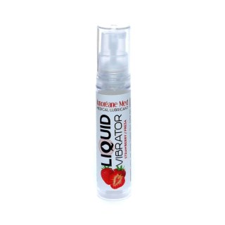 Liquid Vibrator Strawberry 10 ml - Żel stymulujący dla par