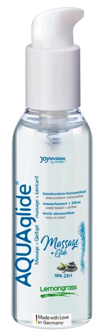 AQUAglide Massage+Glide Lemongrass, 200ml