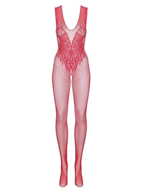 Bielizna-Bodystocking N112 czerwone XL/XXL