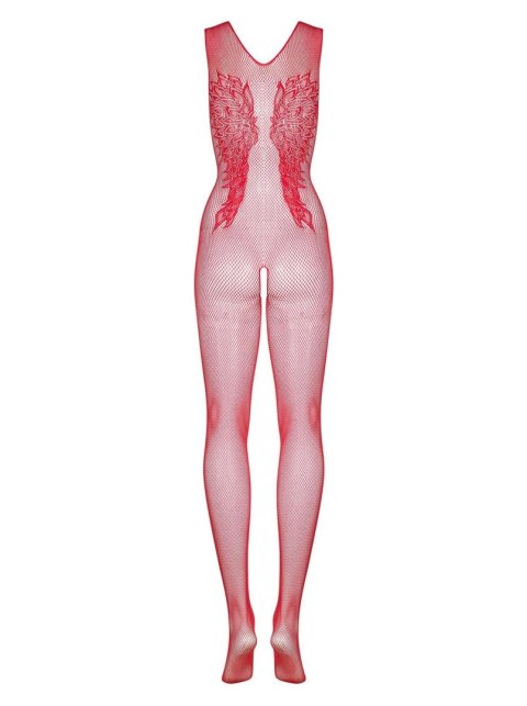 Bielizna-Bodystocking N112 czerwone XL/XXL