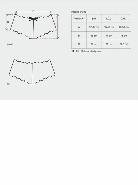 Bielizna-Imperia szorty XXL