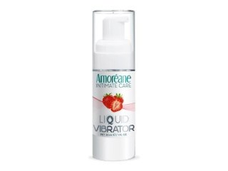 Liquid Vibrator Strawberry 30ml. - Żel stymulujący dla par