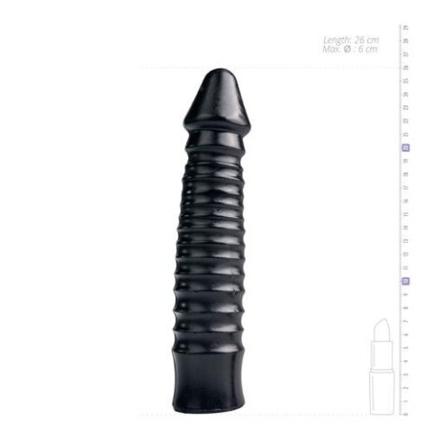 Dildo All Black 26 - Duże dildo