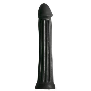 Dildo All Black 31.5 cm - Duże dildo na przyssawce