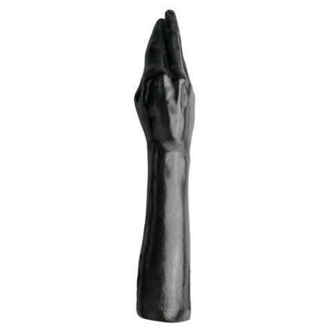 Dildo All Black 39 cm - Duże dildo na przyssawce