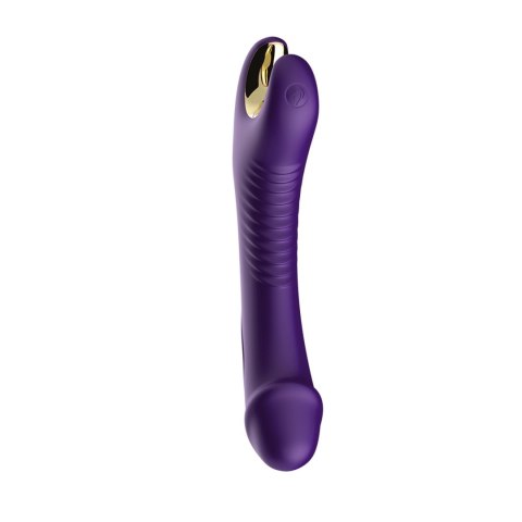 Stymulator silicone 9 vibration function Purple