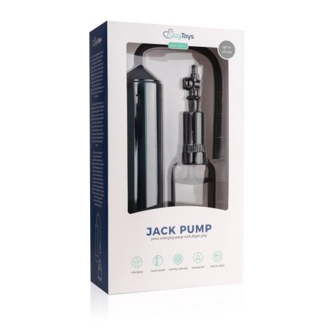 Finger Grip Penis Pump - Black - Pompka do powiększania penisa