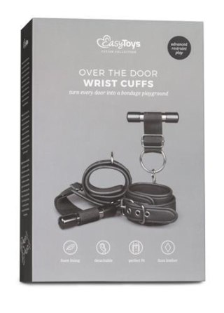 Over the Door Wrist Cuffs - kajdanki do montażu na drzwi