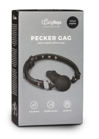 Ball Gag With Silicone Dong