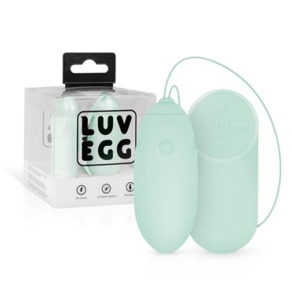 LUV EGG Green - wibrujące jajeczko na pilota