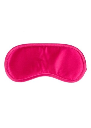 Maska-Pink Satin Eye Mask